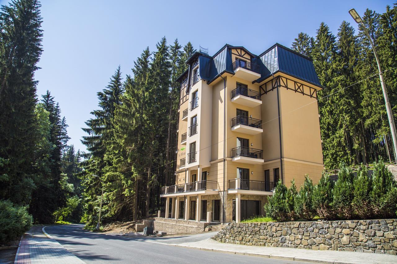 Spa Apartments St. Moritz マリアーンスケー・ラーズニェ エクステリア 写真