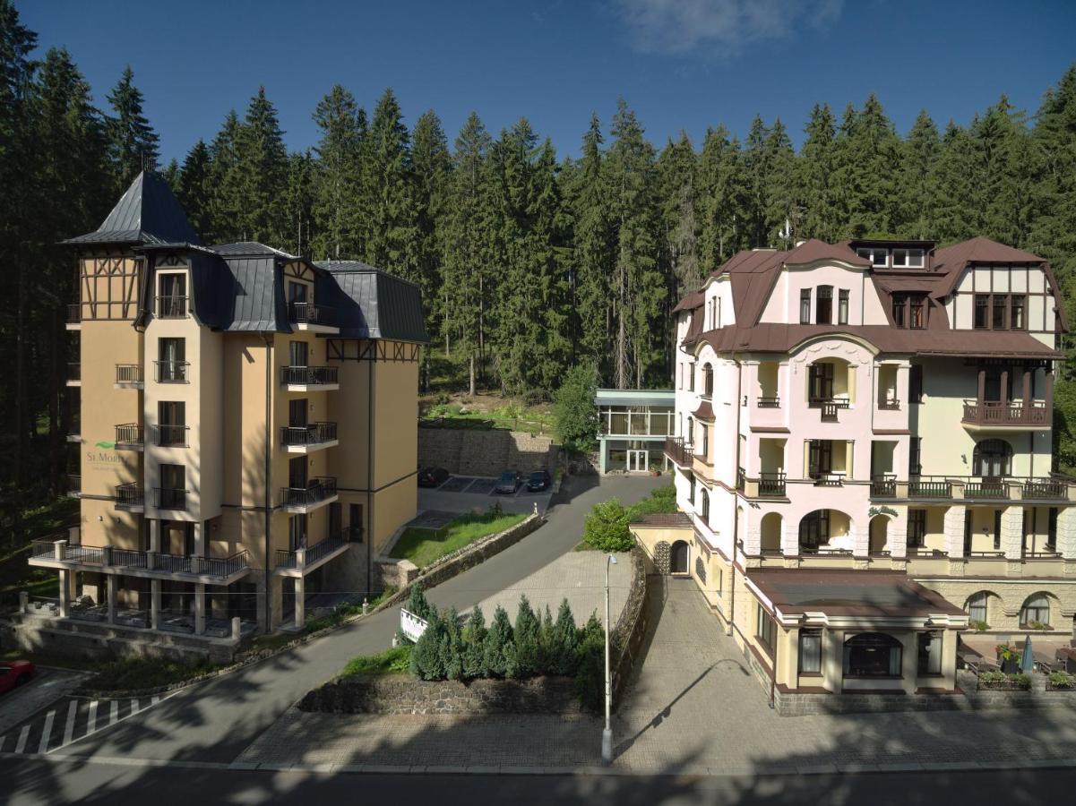 Spa Apartments St. Moritz マリアーンスケー・ラーズニェ エクステリア 写真